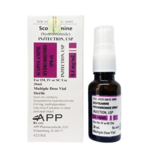 Thôi Miên Sai Khiến Scopolanin 0.4mg Check QR Code Chính Hãng (Dạng Xịt)